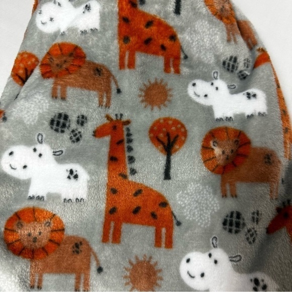 Nwt Elements of Style Animal Print Plush Swaddle 0 - 3 months - Picture 5 of 5
